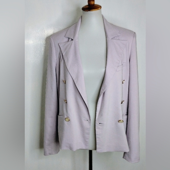 RETRO LIGHTWEIGHT DOUBLE BREASTED JACKET - Picture 7 of 11